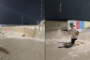 Potensi banjir di sepanjang Banjir Kanal Timur